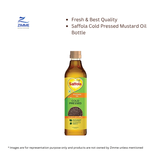 Saffola Cold Pressed Mustard Oil | Bottle