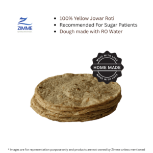 100% Yellow Jowar Roti – 2 Pc