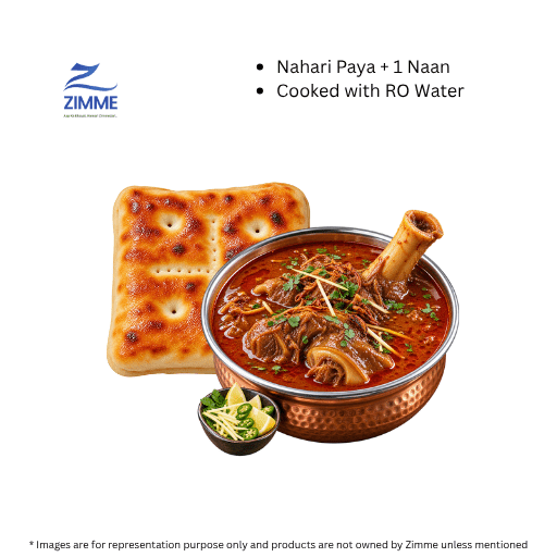 Paya Nahari + Naan (Home Made)