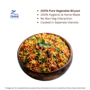 100% Pure Vegetable Biryani (Home Made)