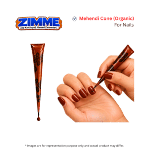 Mehendi Cone (Organic) – For Nails